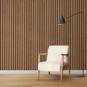Natural Oak Decorative Slat Wall Panel